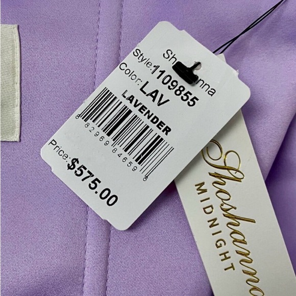 Shoshanna Midnight Arielle Midi Gown - Picture 5 of 6